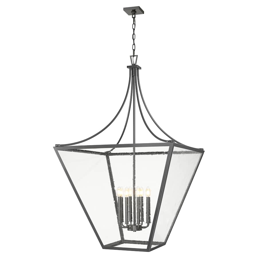 Z-Lite Montalcino 8 Light 32" Wide Taper Candle Pendant