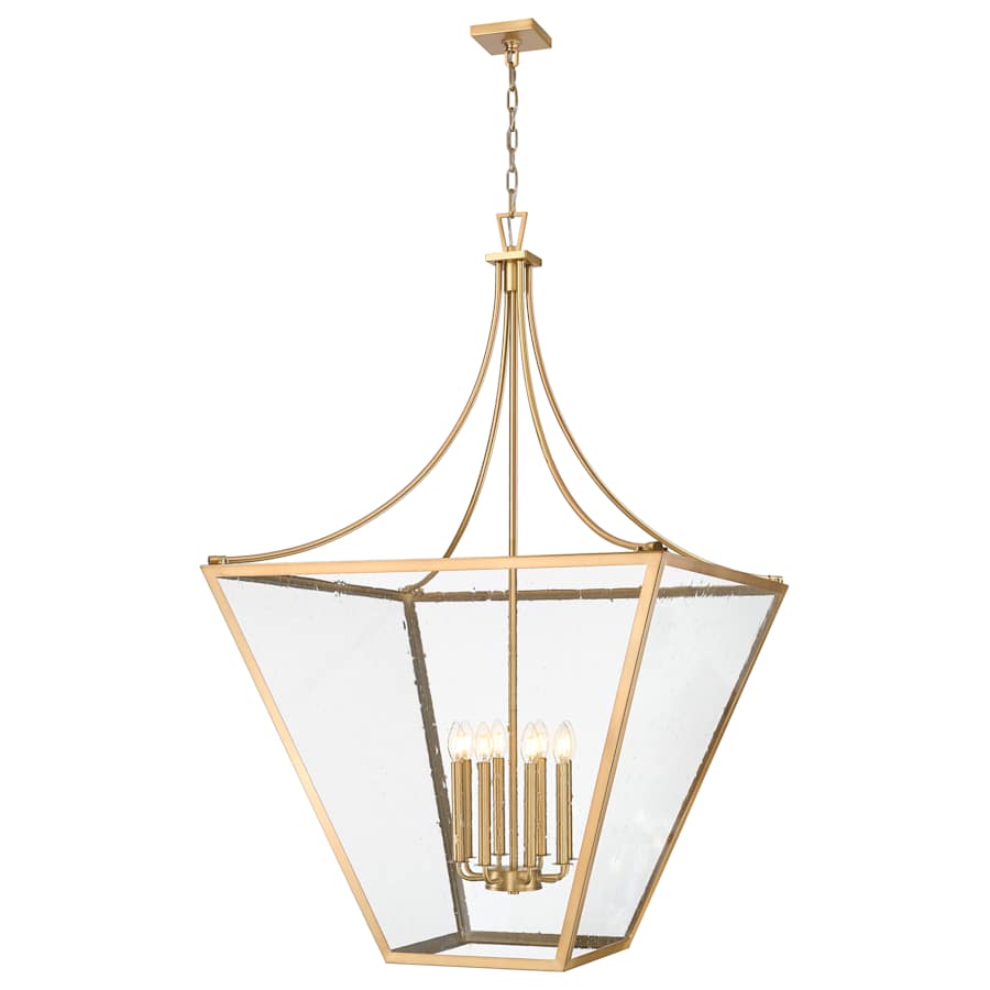 Z-Lite Montalcino 8 Light 32" Wide Taper Candle Pendant