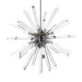 Z-Lite Burst 8 Light 33" Wide Crystal Globe Sputnik Chandelier