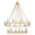 Z-Lite Dennison 20 Light 48" Wide Taper Candle Style Chandelier