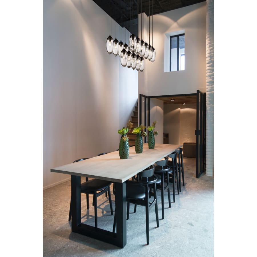 Z-Lite Arden 17 Light 42" Wide Suspension Linear Pendant