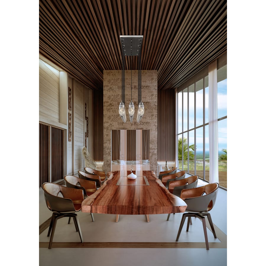 Z-Lite Arden 23 Light 54" Wide Suspension Linear Pendant