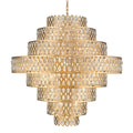 Z-Lite Dealey 25 Light 45" Wide Crystal Waterfall Chandelier