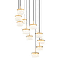 Z-Lite Renaud 28" Wide LED Multi Light Pendant