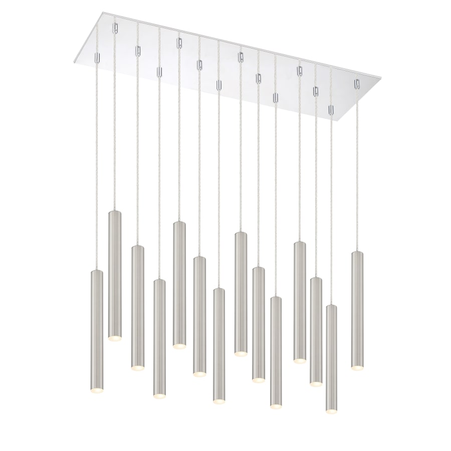 Z-Lite Forest 14 Light 32" Wide LED Linear Pendant with 12" Pendants