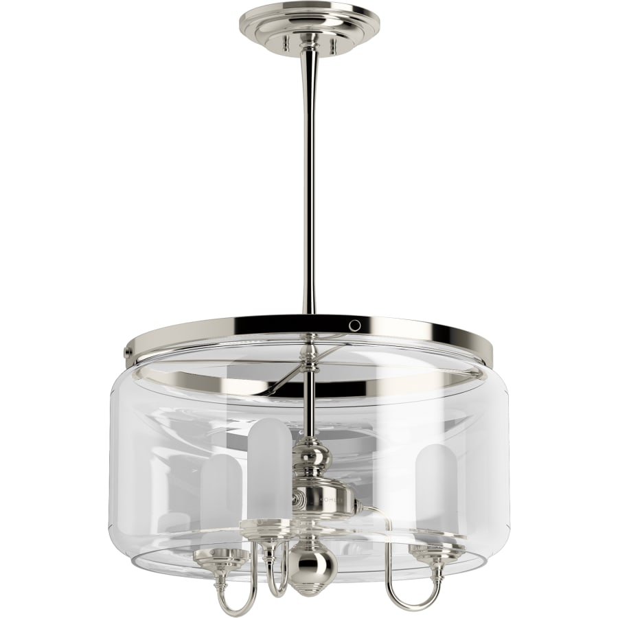 Kohler Lighting Artifacts 22" Wide 3 Light Chandelier