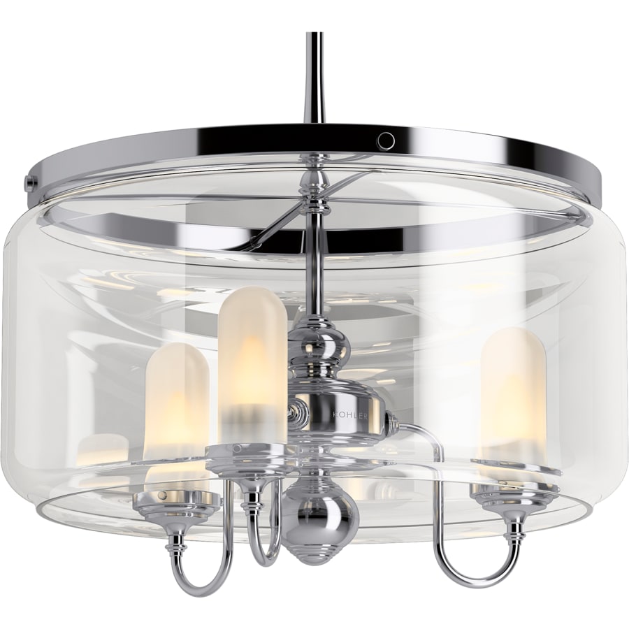 Kohler Lighting Artifacts 22" Wide 3 Light Chandelier